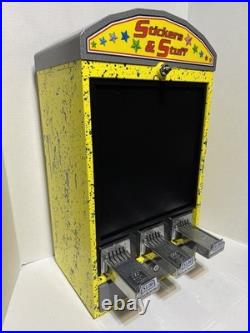 $1 Vend Impulse Industries 3 Column Pokemon Card Sticker Tattoo Vending Machine
