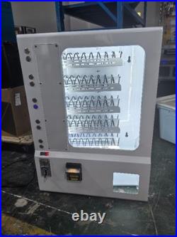 10 Slot Snack Vending Machine for Food/Drink/Snack Mounted Money Bill + coins