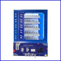 10 Slots Commercial Mini Wall Snack Vending Machine Food Snack Coin Payment 10 Slots Commercial Mini Wall Snack Vending Machine Food Snack Coin Payment