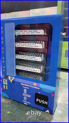 10 Slots Commercial Mini Wall Snack Vending Machine Food Snack Coin Payment 10 Slots Commercial Mini Wall Snack Vending Machine Food Snack Coin Payment