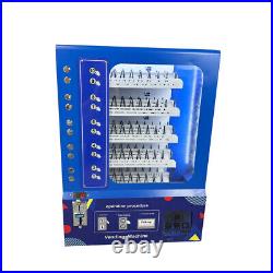 10 Slots Commercial Mini Wall Snack Vending Machine Food Snack Coin Payment 10 Slots Commercial Mini Wall Snack Vending Machine Food Snack Coin Payment