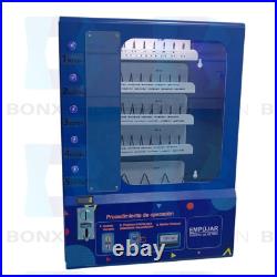 10 Slots Commercial Mini Wall Snack Vending Machine Food Snack Coin Payment 10 Slots Commercial Mini Wall Snack Vending Machine Food Snack Coin Payment