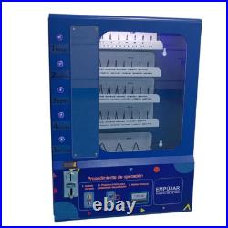 10 Slots Commercial Mini Wall Snack Vending Machine Food Snack Coin Payment 10 Slots Commercial Mini Wall Snack Vending Machine Food Snack Coin Payment