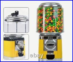 16 Gumball Candy Machine with Coin Bank Gum Candy Dispenser Includes 1Bag Candy