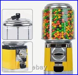 16 Gumball Candy Machine with Coin Bank Gum Candy Dispenser Includes 1Bag Candy