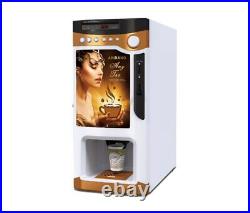 1600W Commercial Hot Coffee Tea Coin Operated Commercial Vending Machine
