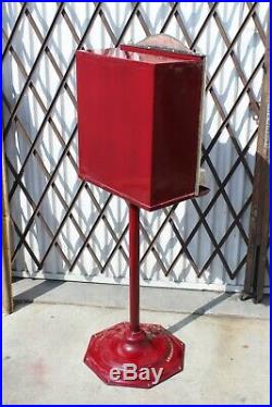 1920s Mutoscope Old Mill Wind Mill 1c Coin Op Gum Candy Machine