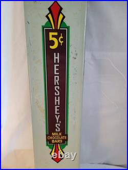 1923 5 Cent Hershey Milk Chocolate Bars Coin Op Vending Machine AMCO Chicago