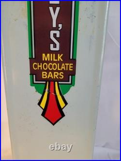 1923 5 Cent Hershey Milk Chocolate Bars Coin Op Vending Machine AMCO Chicago