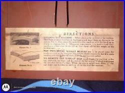 1930 Exhibit Supply Co 1 Cent Coin-Op Card Vending Machine EX Original Condition