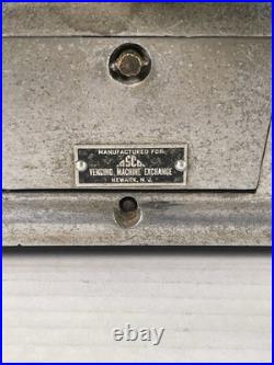 1930's-40's ASCO-5 Cent Peanut Dispenser Coin-Op Machine For Parts/repair (E5)