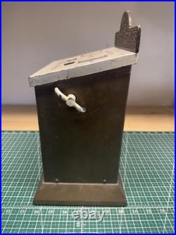 1930's Vintage Northwestern Nickel & Dime Coin Op Postage Stamp Vending Machine