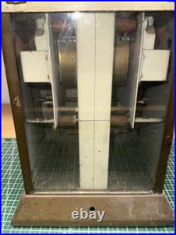 1930's Vintage Northwestern Nickel & Dime Coin Op Postage Stamp Vending Machine
