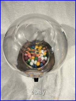 1940's VINTAGE FORD GUMBALL VENDING MACHINE PENNY COIN OP RESTORED COPPER FINISH