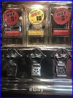 1947 Hot Nut Vending Machine Challenger Coin Operated Watch Video