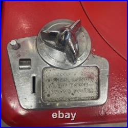 1950's Vendo Model A23E Coca Cola Vending Machine, Spin Top, Coin Op