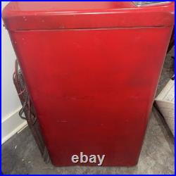 1950's Vendo Model A23E Coca Cola Vending Machine, Spin Top, Coin Op