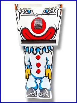 1970's 1980's Vintage Clown Candy Vending Dispensing Machine Coin Operated