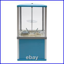 20 H Vending Coin Bank Vintage Gumballs Dispenser Blue Gumball Machine