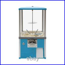 20 H Vending Coin Bank Vintage Gumballs Dispenser Blue Gumball Machine
