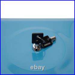 20 H Vending Coin Bank Vintage Gumballs Dispenser Blue Gumball Machine