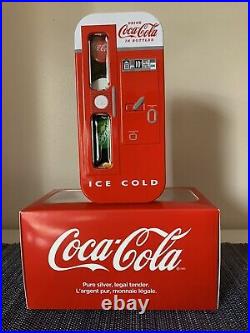 2020 Vending Machine Coca-Cola Coin Set (99.99% Pure Silver)