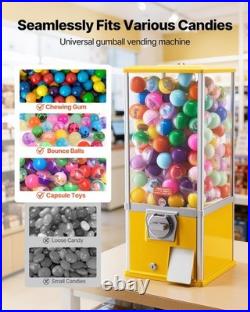 25 Candy Vending Machine Coin-Operated, Adjustable Feeder, No Power Needed
