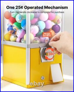 25 Candy Vending Machine Coin-Operated, Adjustable Feeder, No Power Needed