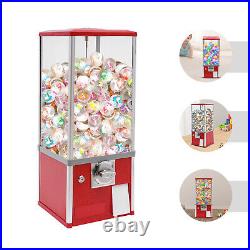 25 Cents Gumball Machine Candy Vending Dispenser Coin Bank Big Capsule 5050mm