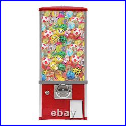 25 Cents Gumball Machine Candy Vending Dispenser Coin Bank Big Capsule 5050mm