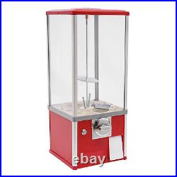 25 Cents Gumball Machine Candy Vending Dispenser Coin Bank Big Capsule 5050mm