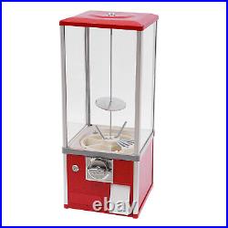 25 Cents Gumball Machine Candy Vending Dispenser Coin Bank Big Capsule 5050mm