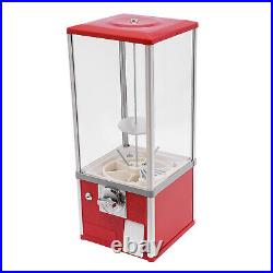 25 Cents Gumball Machine Candy Vending Dispenser Coin Bank Big Capsule 5050mm