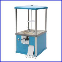 25-cent Gumball Machine 20 H Vending Coin Bank Vintage Gumballs Dispenser Blue