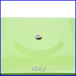 25-cent Gumball Machine 20 H Vending Coin Bank Vintage Gumballs Dispenser Green 25-cent Gumball Machine 20 H Vending Coin Bank Vintage Gumballs Dispenser Green