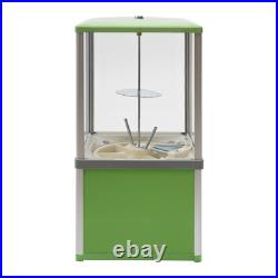 25-cent Gumball Machine 20 H Vending Coin Bank Vintage Gumballs Dispenser Green 25-cent Gumball Machine 20 H Vending Coin Bank Vintage Gumballs Dispenser Green