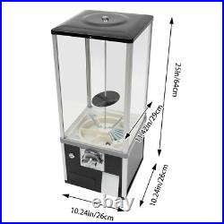 25H game halls Machine Vending Coin Bank Vintage Candy Dispenser Black