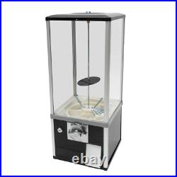 25H game halls Machine Vending Coin Bank Vintage Candy Dispenser Black