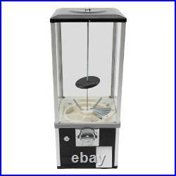 25H game halls Machine Vending Coin Bank Vintage Candy Dispenser Black