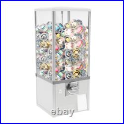 25Inch Candy Vending Machine Prize Machine Gumball Vending Device Big Capsule