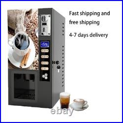 3-Flavor Coin Operated Hot Drink Machine Commercial Coffee & Tea Maker 3-Flavor Coin Operated Hot Drink Machine Commercial Coffee & Tea Maker