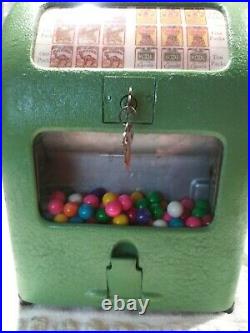 36 Vintage Coin Op Gem Cigarette Trade Stimulator Gumball Vending Slot Machine