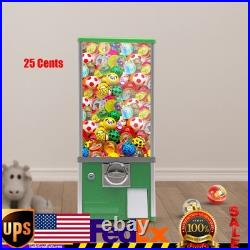 360° Rotation Coin Payment Candy Vending Machine Gumball 4 Coins Invested