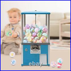 4.5-5cm Capsule Toys Vending Machine Blue Gumball Machine 25 Cents Coin with2 Keys