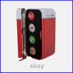 4 Coin Set Pure Silver 24 Grams Coca Cola Vending Machine Limited Edition