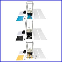 4 Coins Invested Gumball Machine Vending Coin Bank Vintage Candy Dispenser Black 4 Coins Invested Gumball Machine Vending Coin Bank Vintage Candy Dispenser Black