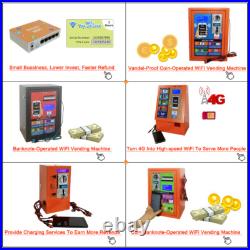4G Coin-Operated Wi-Fi Vending Machine Phone Charging Hotspot Vending Machine