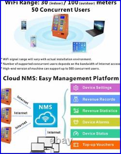 4G Coin-Operated Wi-Fi Vending Machine Phone Charging Hotspot Vending Machine