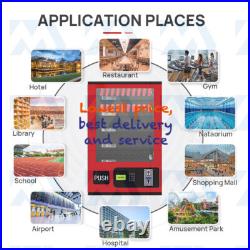 5 Slot Snack Vending Machine for Food/Drink/Snack Mounted Money Only coins