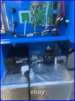 800 GPD Purified Water RO Water Vending Machine. NEW. Accepts Coin/bills. USA 800 GPD Purified Water RO Water Vending Machine. NEW. Accepts Coin/bills. USA